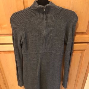 Gray Athleta sweater dress. Size small